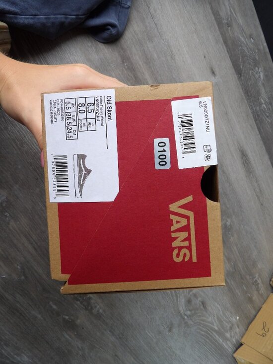 Vans Old School Color Theory Show in walnut main image 4
